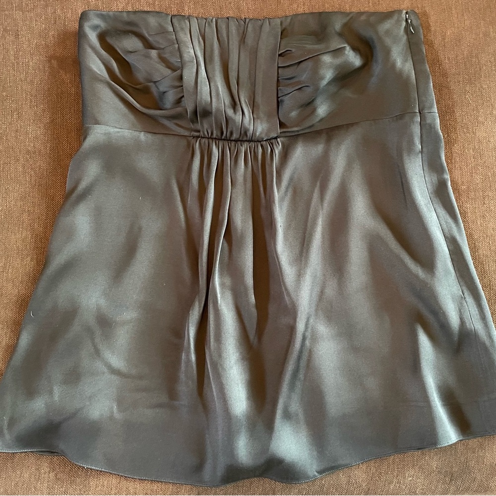 Elegant Black Strapless Top